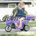Ride on Toy, 3 Wheel Motorcycle Trike for Kids by Hey! Play! – Battery Powered Ride on Toys for Boys and Girls, 2 - 5 Year Old - Orange FX   565372391
